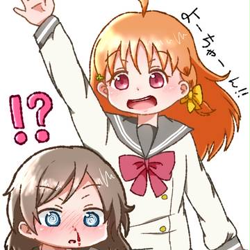ちかっちの髪がながっち