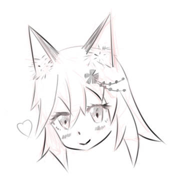 狐ラフ