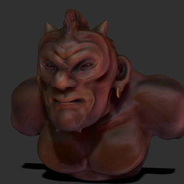 初ZBrushで初おじさん?