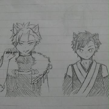 狼と犬
