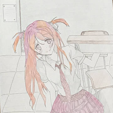 カントク先生のキャラクター描いてみた