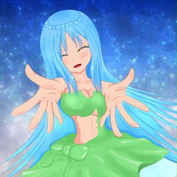 擬人化:地球(テラ)