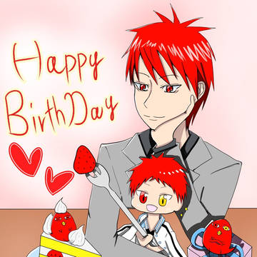 Happy Birthday赤司くん。+落書きlog
