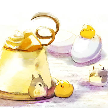 さつまいもプリン