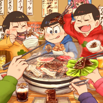 この肉は俺の！