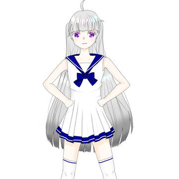 銀髪っこ