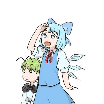 チルノとリグル