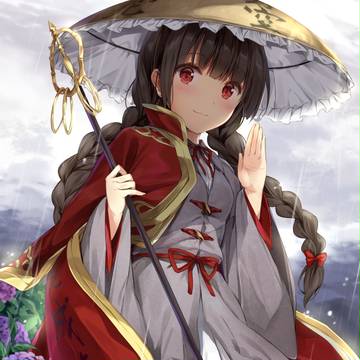 雨と笠地蔵