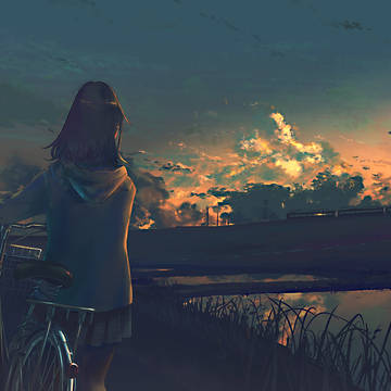 掠れた情景