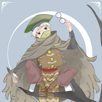 ふくろう擬人化
