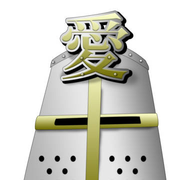 もしも中世ヨーロッパの騎士が直江兼続の兜を真似したら