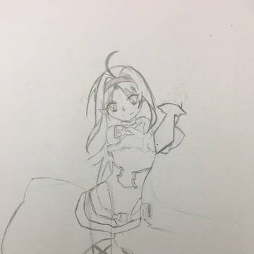 SAO  ユウキ(描きかけ＆過去絵＆模写)