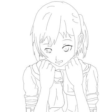 425(*^◯^*)艦これ川内ラフ