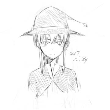 落書き 魔女