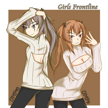 胸開きタートルネック & UMP
