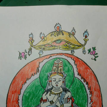 仏画 模写