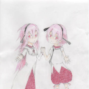 ユリー&マリー【手描き】
