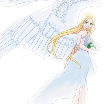 【塗ってみた】白百合の天使