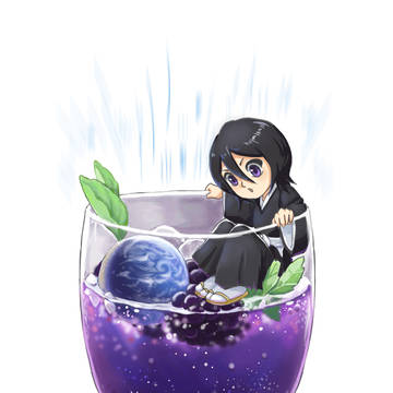 紫色汽水星球杯露琪亞