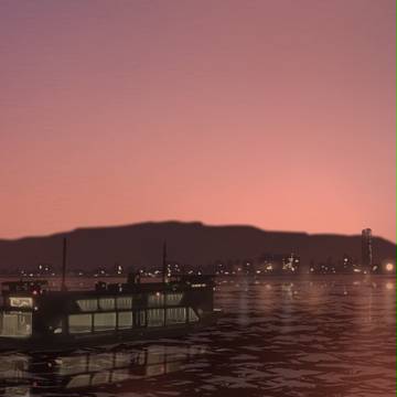 Dawn at Malacca Strait
