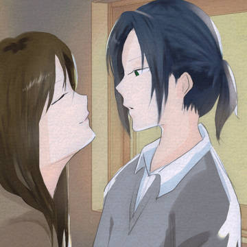 キスして