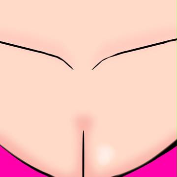 谷間