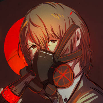 燃える