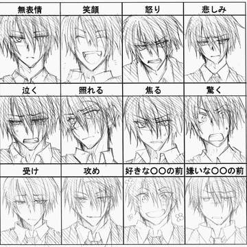 デルタ表情集