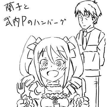 【C93新刊】蘭子と武内Ｐのハンバーグ【武蘭】