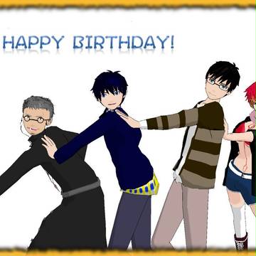 奥村兄弟誕生日おめでとう!