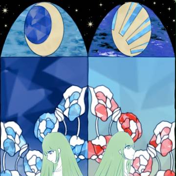 太陽と月