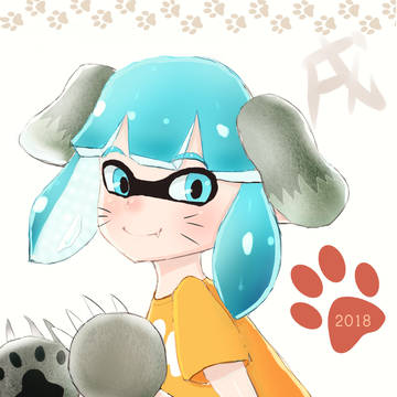 わんわんイカ　2018.1.1
