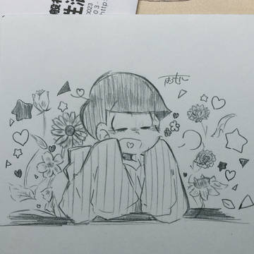 とあるLINEのリレーに載せた一部の絵