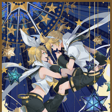 迟来的镜音生贺&新年快乐！