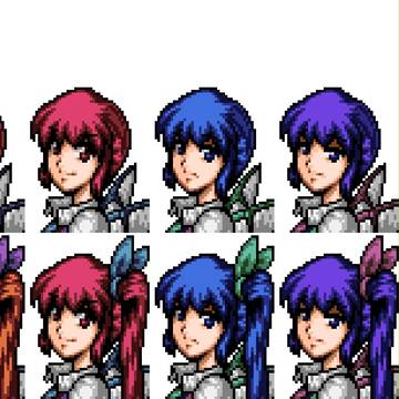【48*64】ＦＥ聖戦の系譜風・汎用妖精【１６色ドット絵】