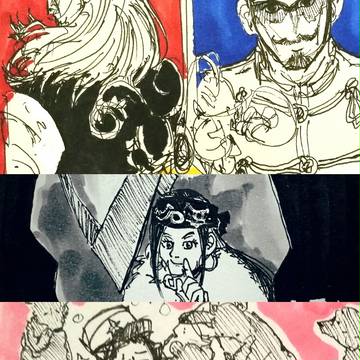 Inktober 2017- Golden Kamuy