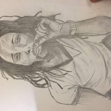 鉛筆描初め 「ビッグユース」