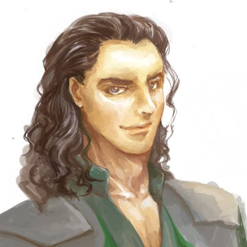 A sly smile
