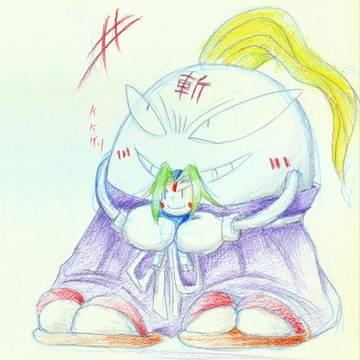 イタカローとセップク丸人形