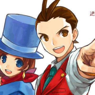 逆転裁判4 クリア記念らくがき