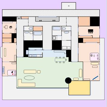 「シグナルを聞かせて。」の間取り図