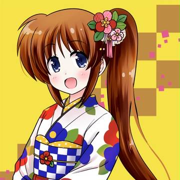 晴れ着なのはさん
