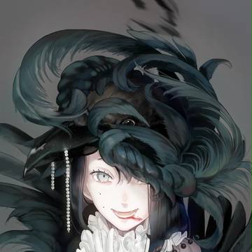 鵜の真似をする烏