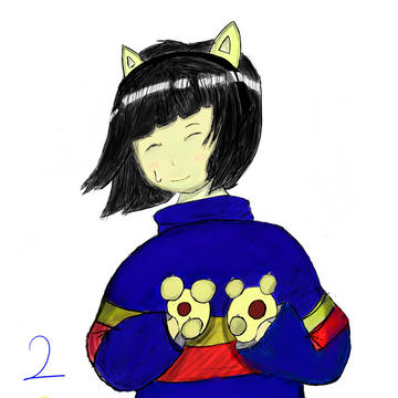 frisk 犬コスプレ
