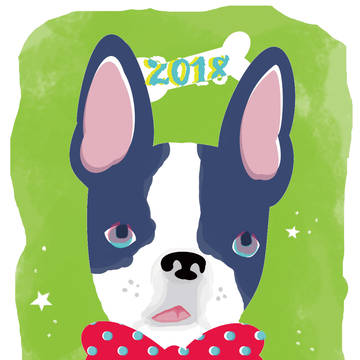 2018年　年賀状
