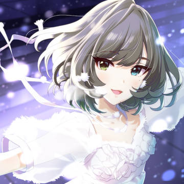 雪降るライブの楓さん