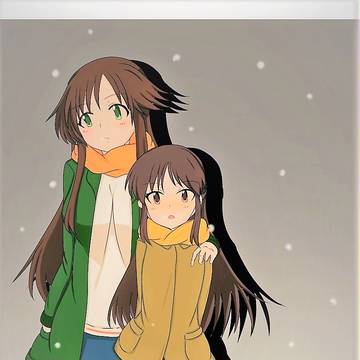 雪の日ユッキありす。