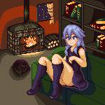 ドット絵 アリシアちゃん２