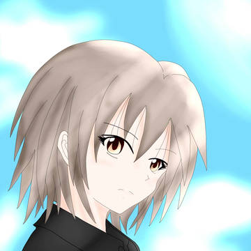 オリキャラで色塗り練習