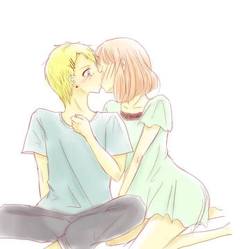 【翔春】不意打ちのキス
